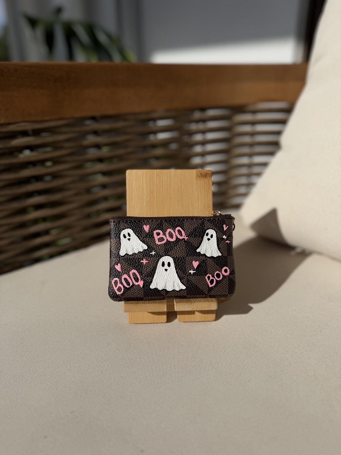A little boo energy · Pink painted by Rayna