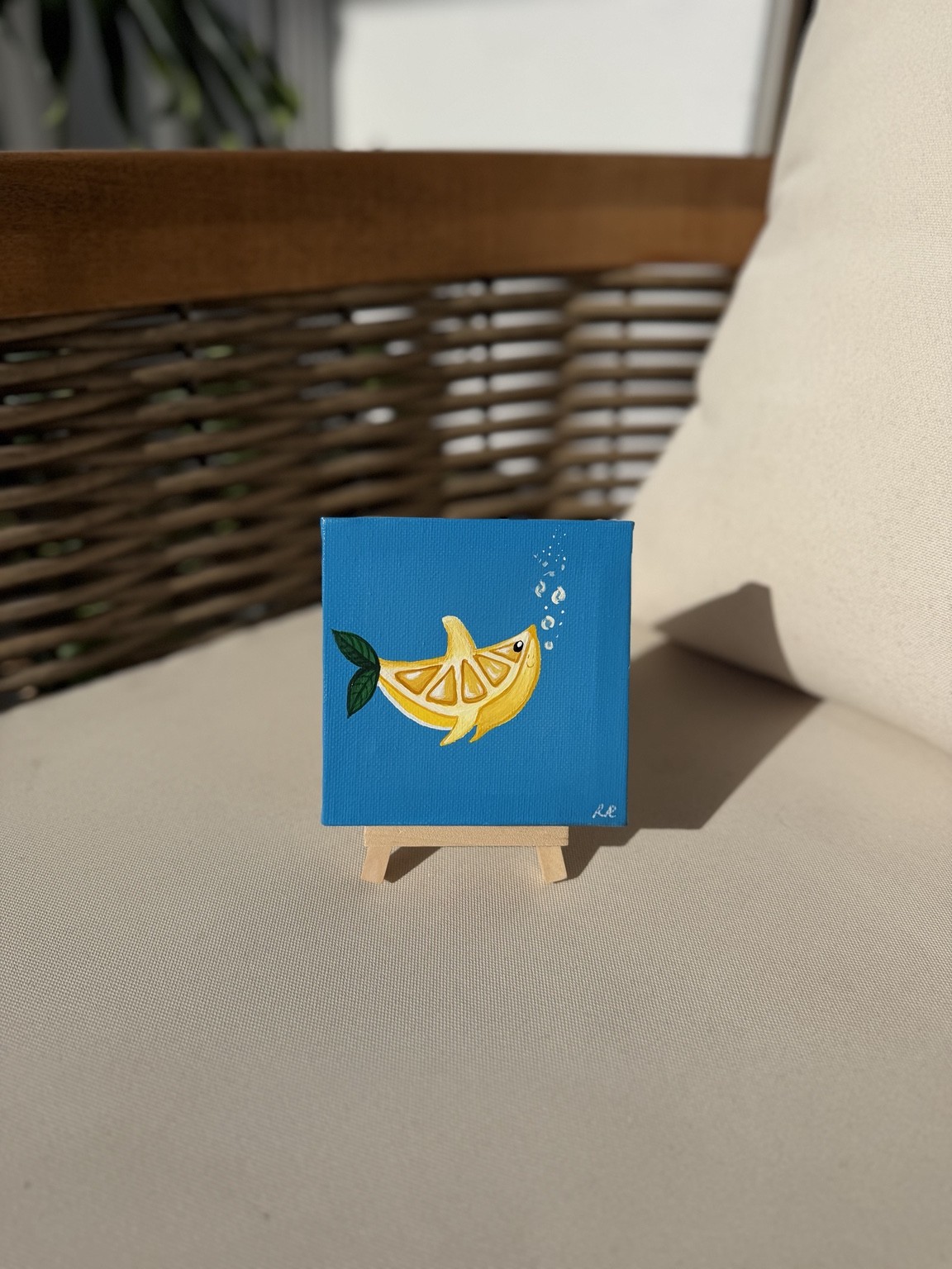 Lemon shark 🍋🦈 painted by Rayna