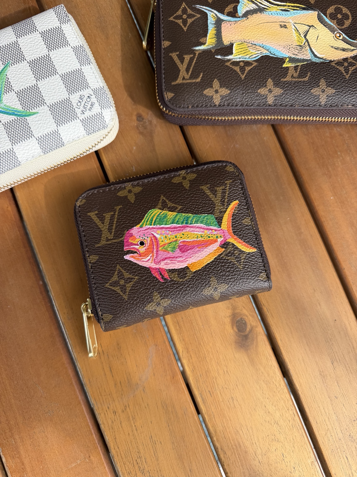 Pink Mahi! painted by Rayna